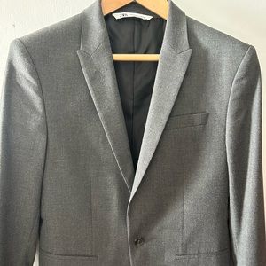 Dark Gray Suit from Zara
